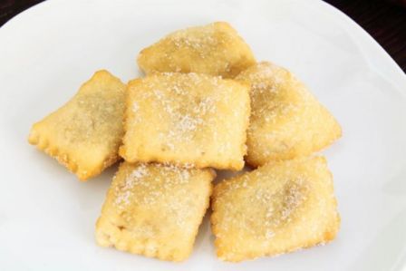 Ravioli fritti dolci per Carnevale