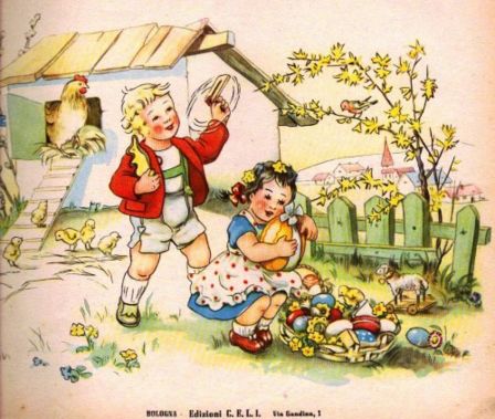 Colazione di Pasqua da Almanacco di Cucina 1935