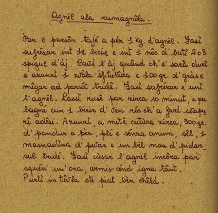 Agnello alla romagnola