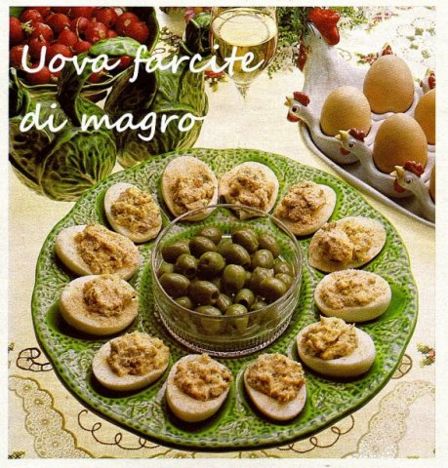 Menù per una cerimonia di bambini