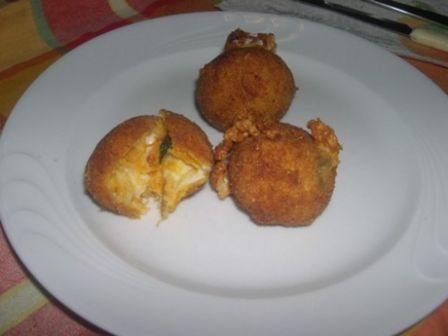 Sfiziose e veloci... Le Polpettine di Zucca e Scamorza affumicata