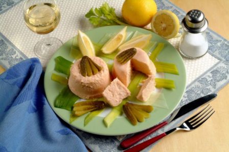 Mousse di salmone