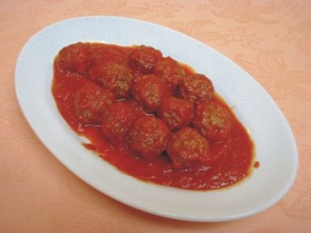 Un secondo sempre gradito e veloce...POLPETTE AL SUGO