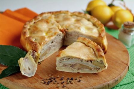 Torta ai carciofi