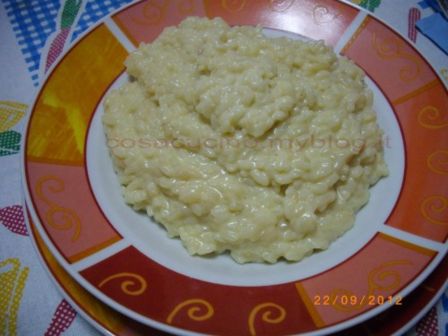 Risotto con panna chef all’inglese