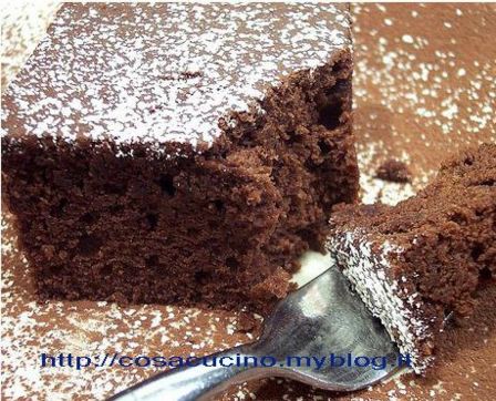 Ecco la merenda per i tuoi bimbi...la torta paradiso al cioccolato. Semplice e rapida