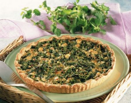 Torta salata di ricotta ed ortiche