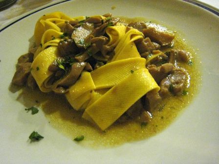 Pappardelle ai funghi porcini