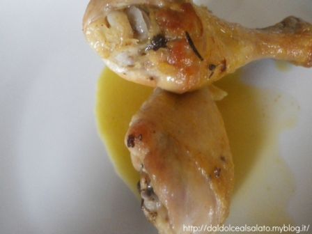 FUSI DI POLLO AL VINO BIANCO