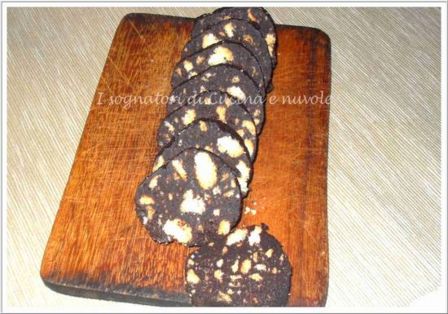 SALAME DI CIOCCOLATO - con le uova