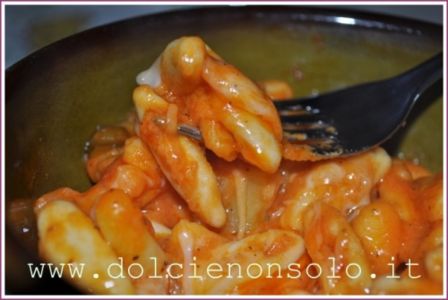 Cavatelli con patate e fontina