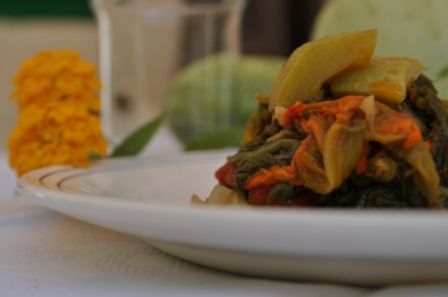 Talli di zucchine a minestra