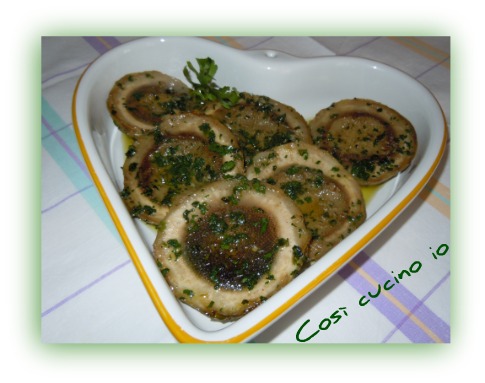 Fondi di carciofo al tegame