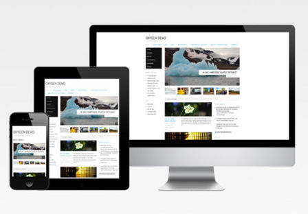 Responsive Themes: Oxygen and Confit