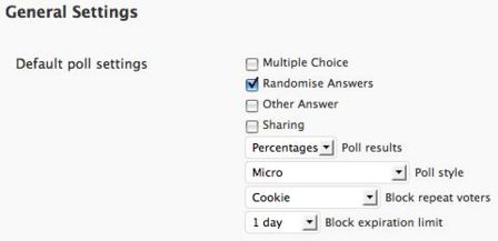 Improved Polls and Ratings