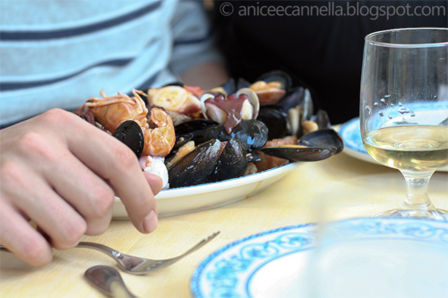 La zuppa di cozze Napoletana