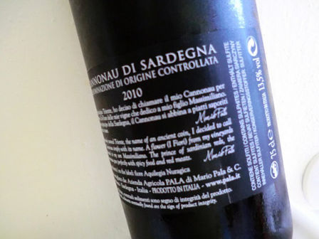 Il Cannonau della Sardegna, Azienda Agricola Pala