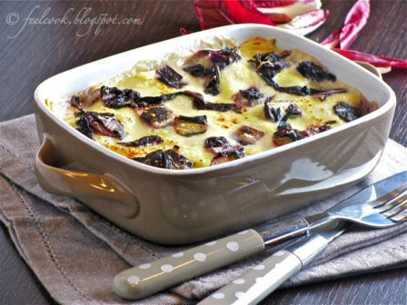 Lasagne radicchio e Taleggio