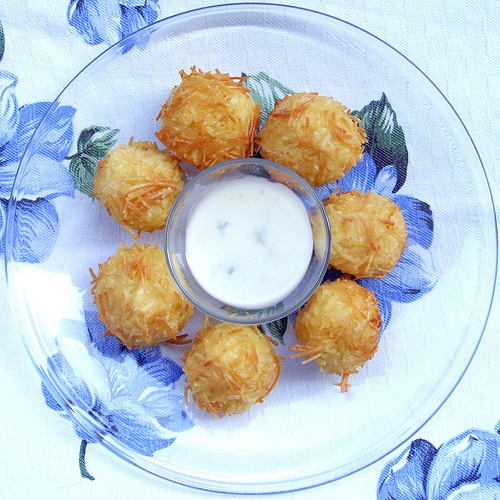 Ricci di patate con salsa al gorgonzola