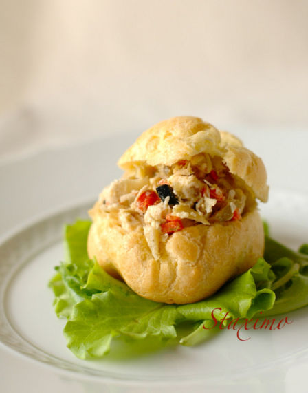 Insalata di Pollo nei Bigné