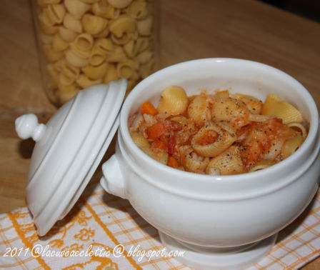 Minestrone con conchigliette