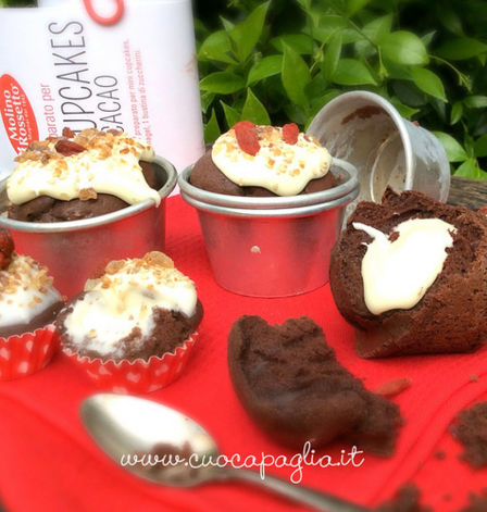 CUPCAKES AL CACAO SENZA LATTOSIO
