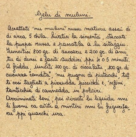 Gelu di muluni: Gelo di mellone (cocomero)