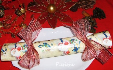 UK Christmas Cracker, segnaposto "sorprendente"