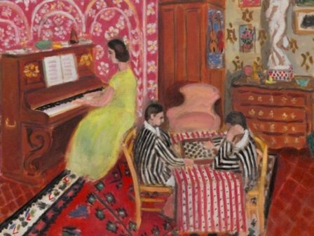 Di seppioline con i carciofi e dei colori e della luce di Matisse nei suoi Arabesque...