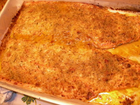 Salmone al forno