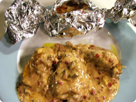 Faraona alla melagrana.