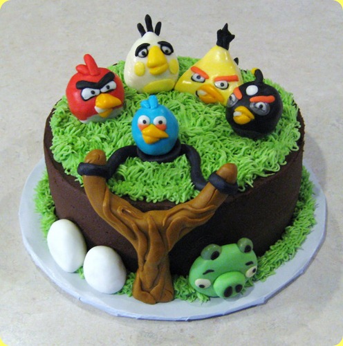 Il tuo bambino adora il famoso gioco di Angry Birds? Allora per la sua festa preparagli una bellissima torta decorata.