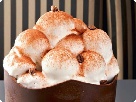 Profiterole tiramisù.