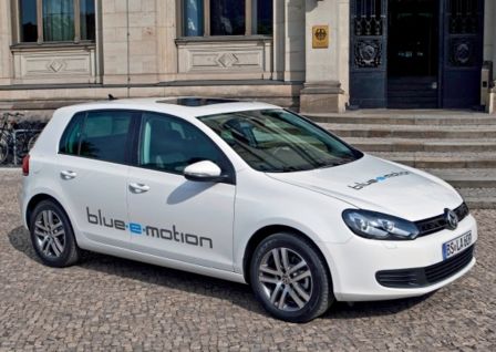 Golf  Blu e-motion, presentato il prototipo di auto elettrica Volkswagen