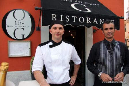 Ristorante L’Officina del Gusto – Olbia (OT) – Chef Stefano Azara, Patron Gianni Azara