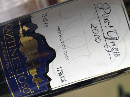 IGT Veneto Pinot Grigio – Cantine Buoso 2010 [7.0]
