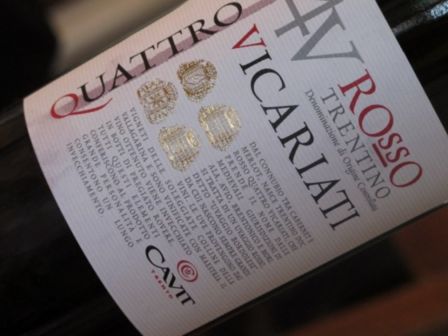DOC Trentino Rosso “Quattro Vicariati” – Cavit 2006 [8.0]