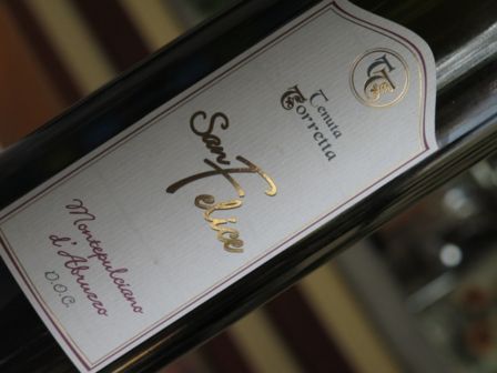 DOC Montepulciano d’Abruzzo “San Felice” – Tenuta Torretta 2007 [7.2]
