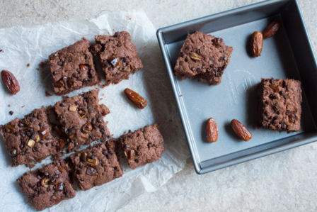 Brownies ai datteri ricetta