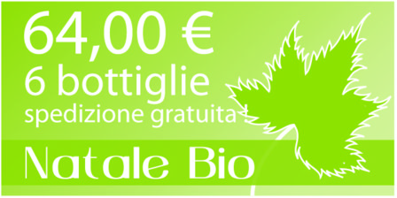 Idee regalo Natale Bio: 6 bottiglie di vino biologico Morellino, Temulento e Dolcetto