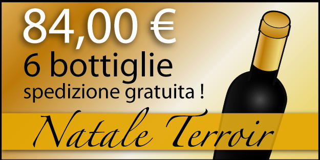 Idee regalo Natale Terroir: 6 bottiglie di Dolcetto, Pigato e Sineterre