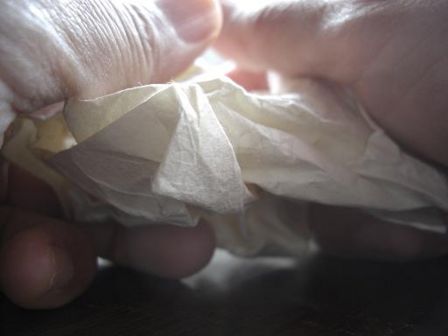 手漉き和紙の風合い