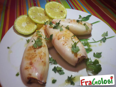 CALAMARI AL BARBECUE