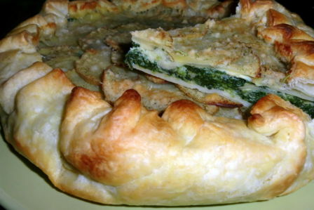 Torta Salata di Spinaci in crosta di Patate