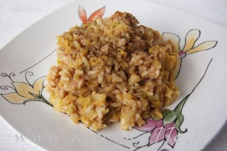 Ricetta Risotto con cavolo verza e paté con anatra