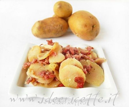 Ricetta Patate e salsiccia gratinate