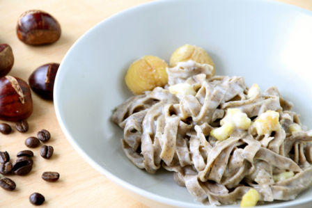 Tre sfumature di pasta fresca: al caffè, all’amatriciana ed al pesto