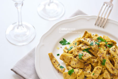 Pollo al curry di Madras