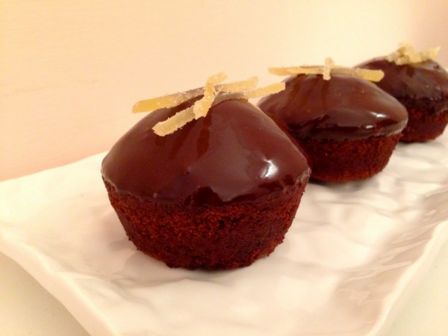 Cupcake al Cioccolato e Zenzero