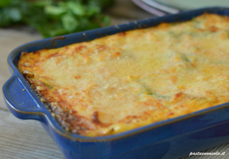 Lasagna verde zucca ricotta e besciamella